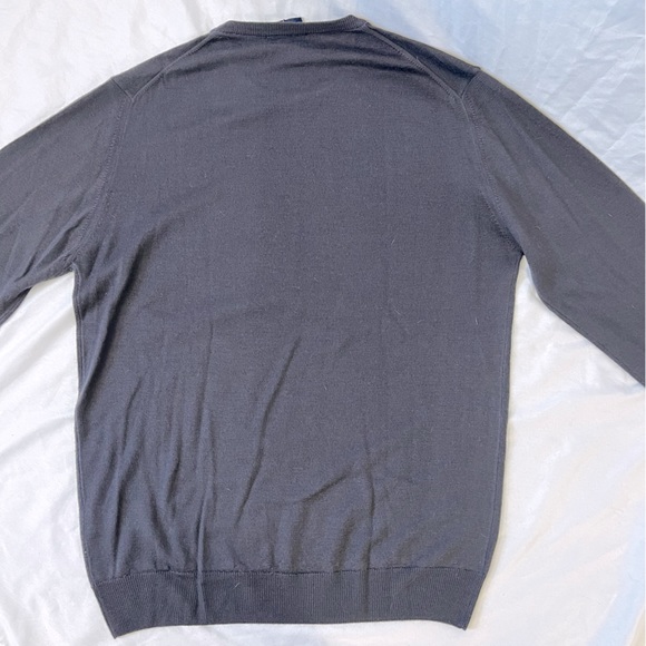 Filippo Riberti Navy Sweater - Men’s Italian Wool Sweater - Picture 11 of 12